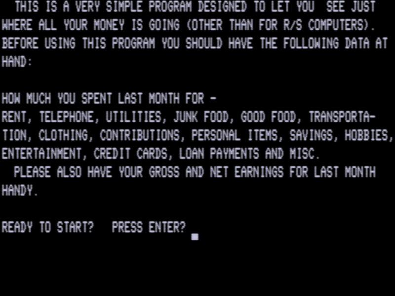 Screen shot